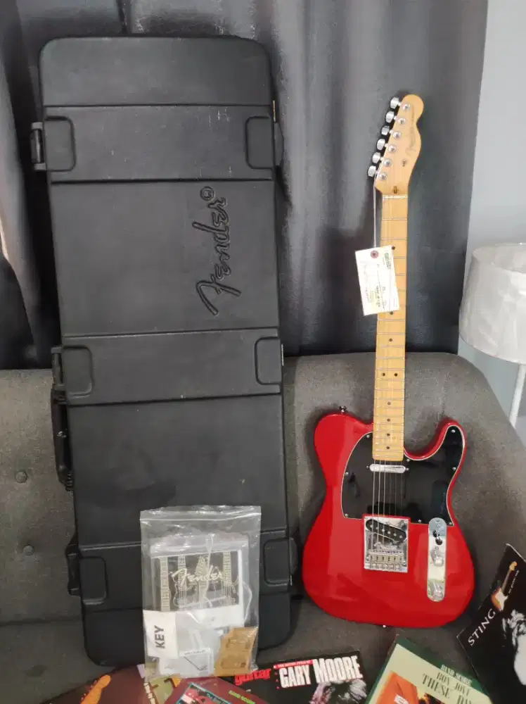 Fender Telecaster American Standard2011 edisi Anniversary bukan Gibson