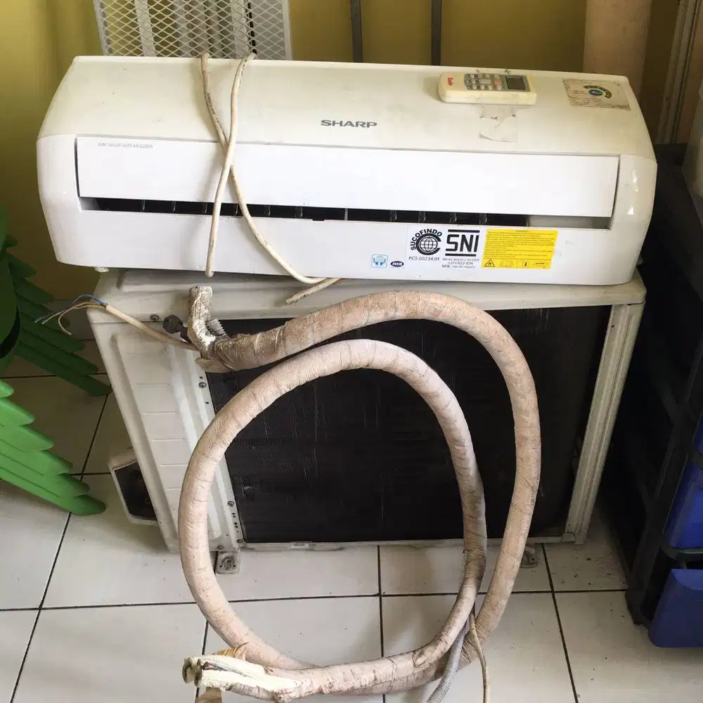 Dijual AC Sharp 3/4 pk vila nusa indah 2