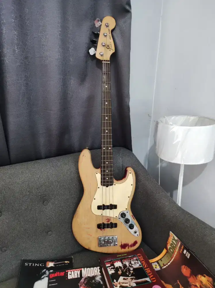 Fender Jazzbass American Highway 1 edisi Anniversary 60th no musicman
