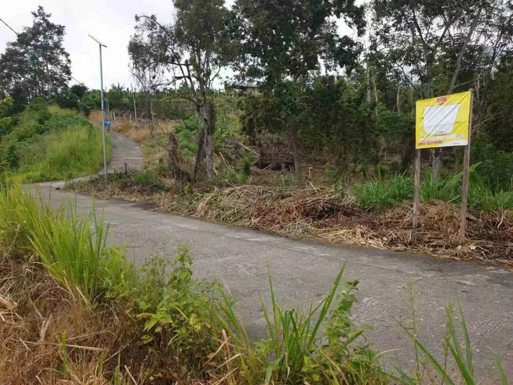 TANAH MURAH DEPAN JALAN UTAMA MENUJU WISATA AIR PANAS