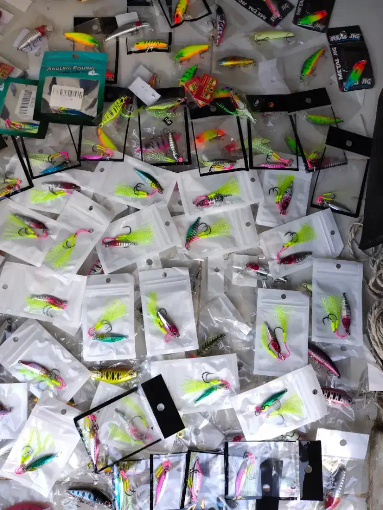 Umpan pancing Jig casting 7g-10-15- 20gram Promo stok Terbatas