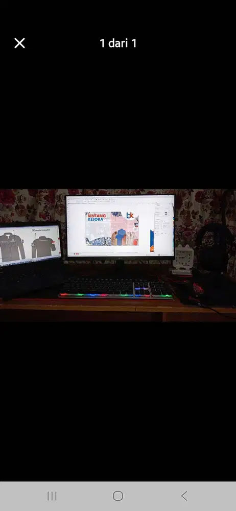 Jual cepat jual rugi komputer spek gaming