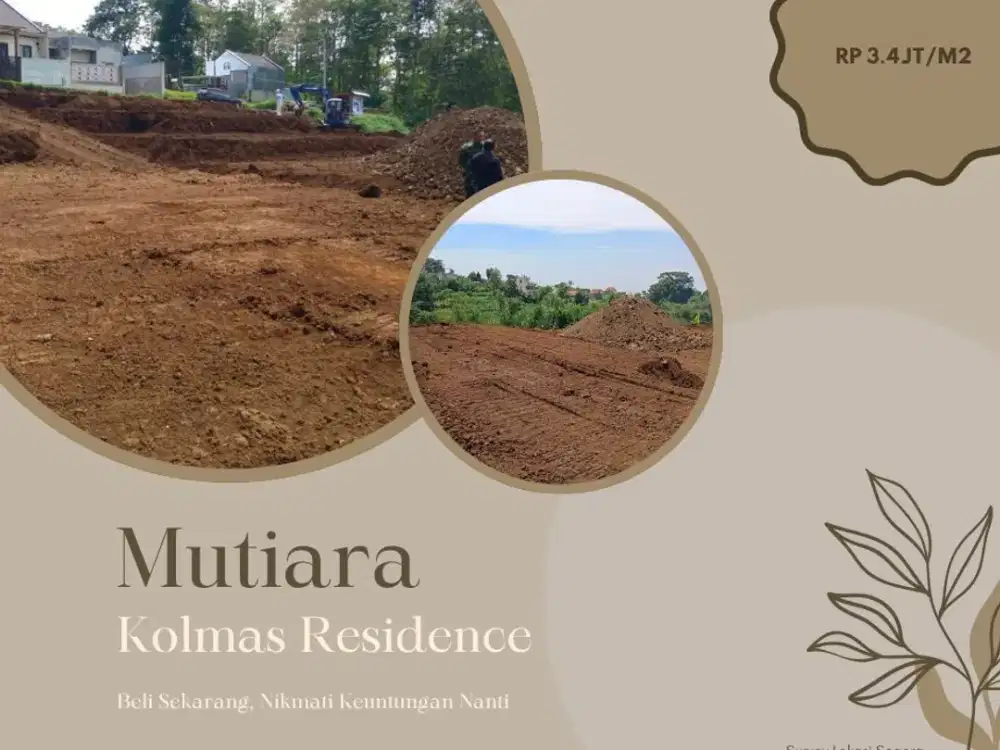 Dekat Semua Akses Penting! Kavling Mutiara Kolmas Siap Bangun, Pilihan Terbaik di Cimahi Utara