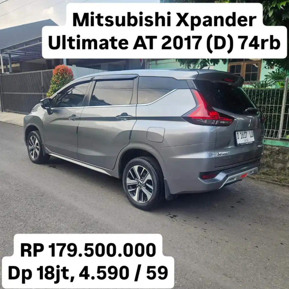 Antik KM 70rban.. Mitsubishi Xpander Ultimate AT 2017 (D)