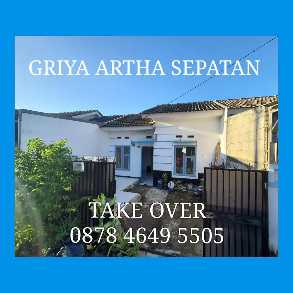TO Perum GRIYA ARTHA SEPATAN cicilan 943.500 flat sampai lunas