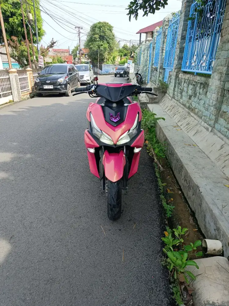 Aerox new 2021 modif tipis2, plat E jabar, bpkbfaktur ado minus stnk