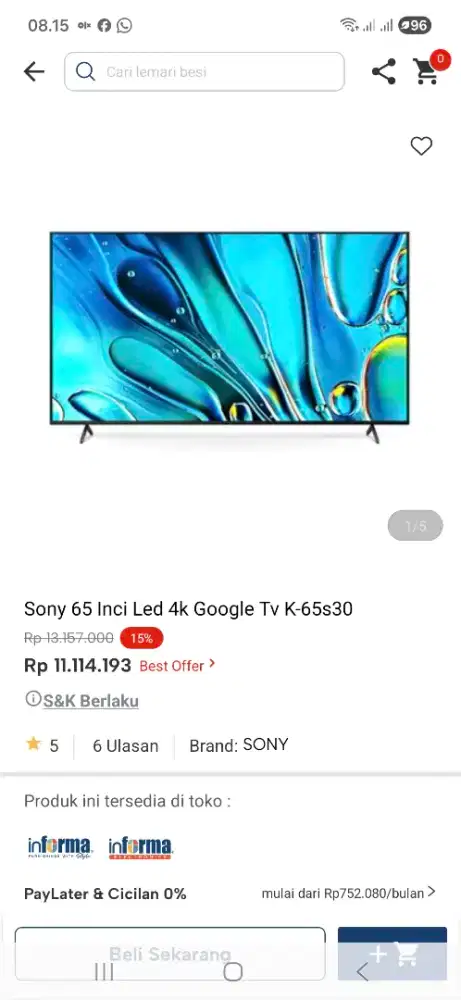 SONY GOOGLE TV 65INCH PROMO