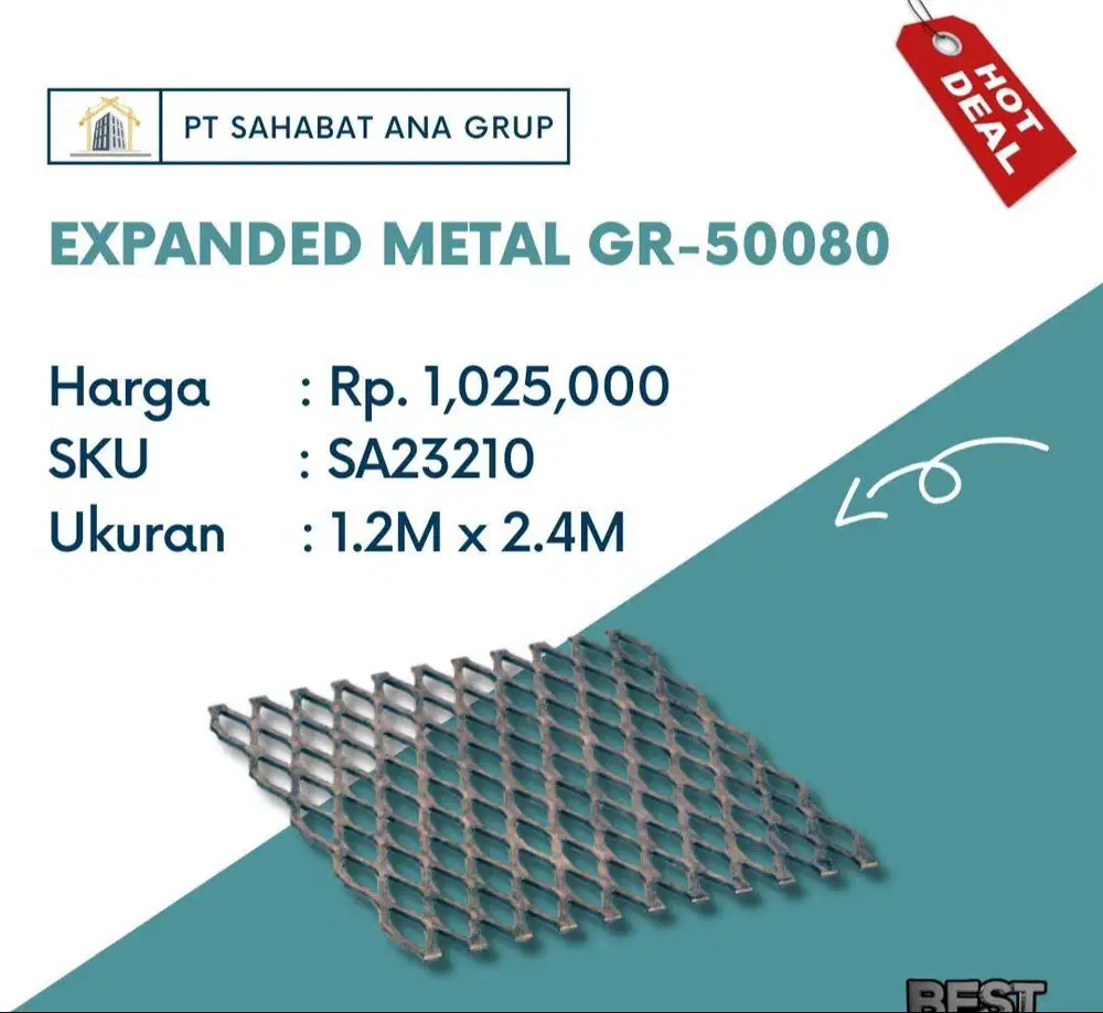 EXPANDED METAL GR-50080