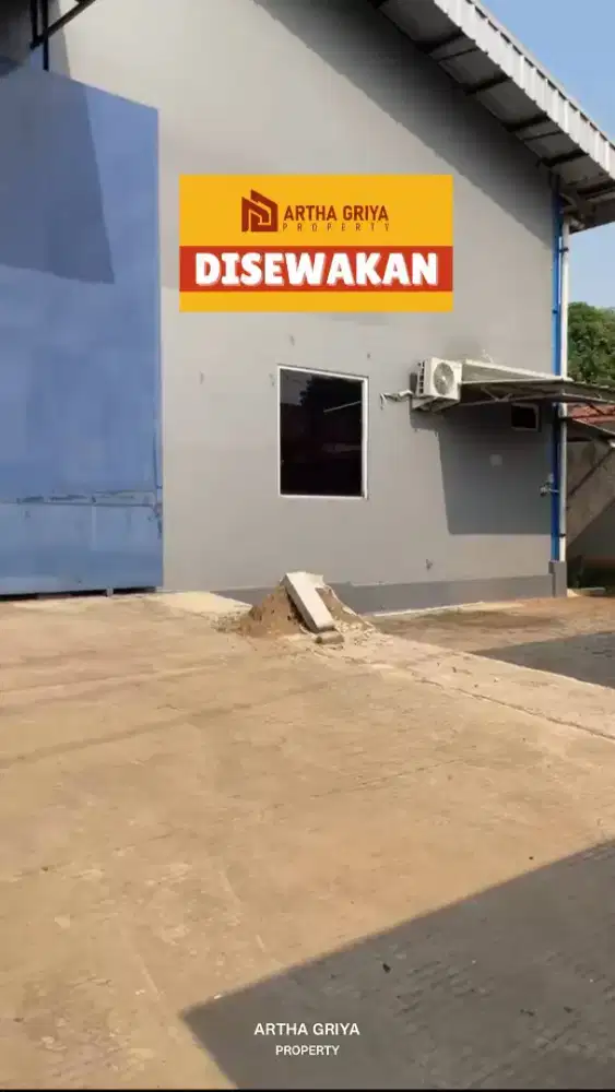 DISEWAKAN GUDANG AREA BANTAR GEBANG, KOTA BEKASI