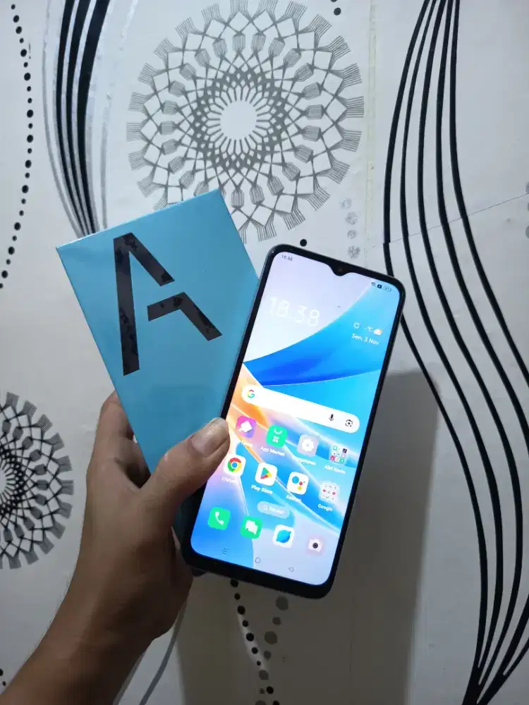 Hp Oppo A17 fullset nego