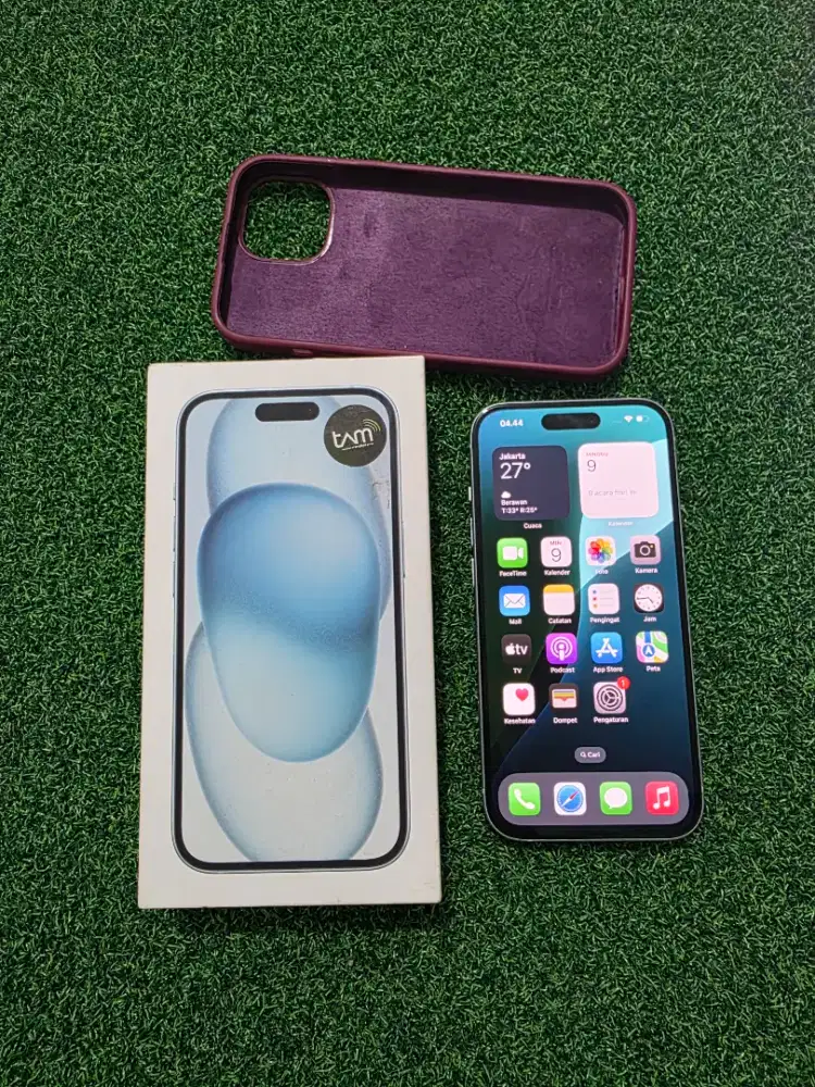 IPhone 15 128gb IBox Lengkap Mulus Normal