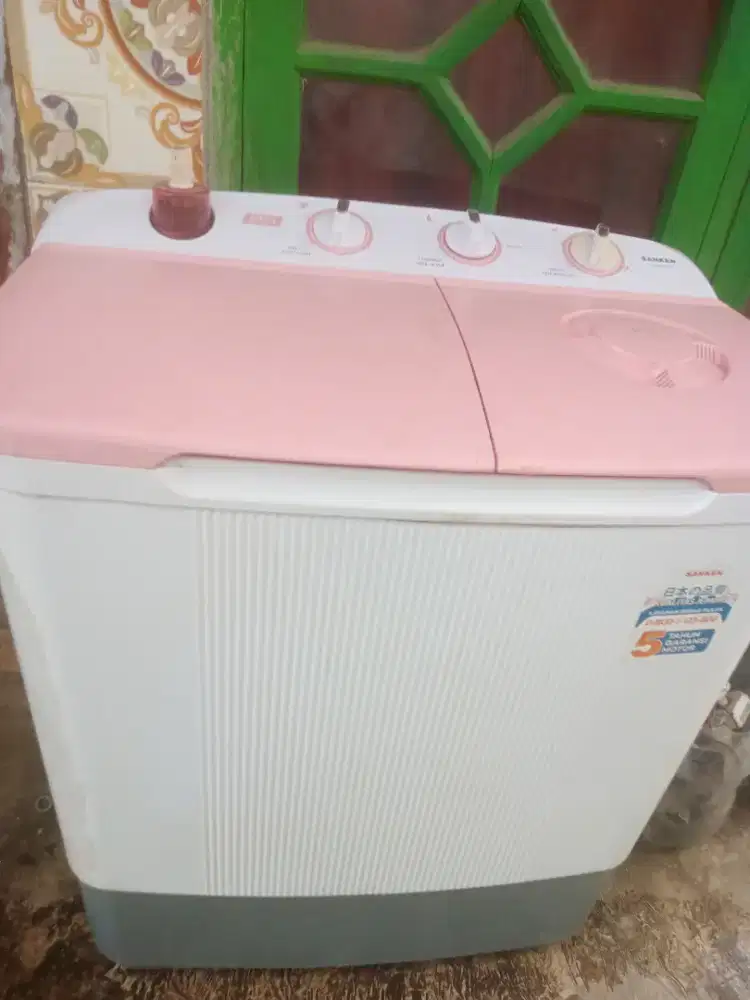 Jual mesin cuci 2 tabung normal semua