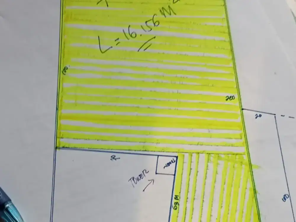 DIJUAL TANAH 1,6 Ha di BONTANG – MR