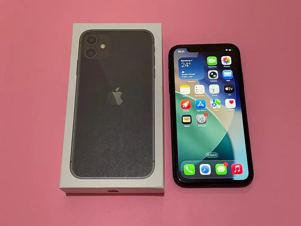 iPhone 11 128gb bea cukai setara iBox fullset