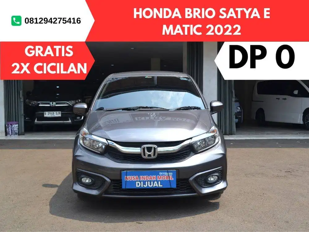 DP 0 Honda Brio Satya E MATIC 2022