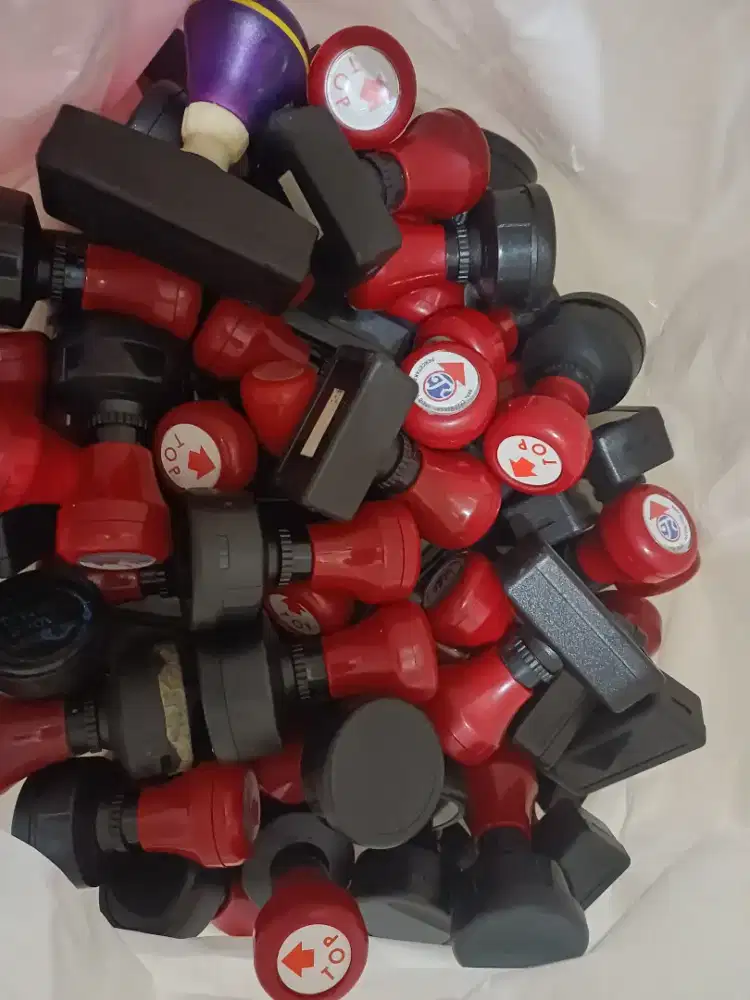 Jual Stempel bekas di pakai