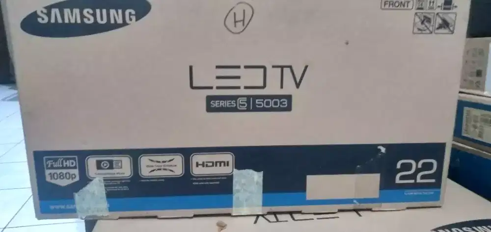 Dijual tv led 22 merek Samsung dan Sharp aquos