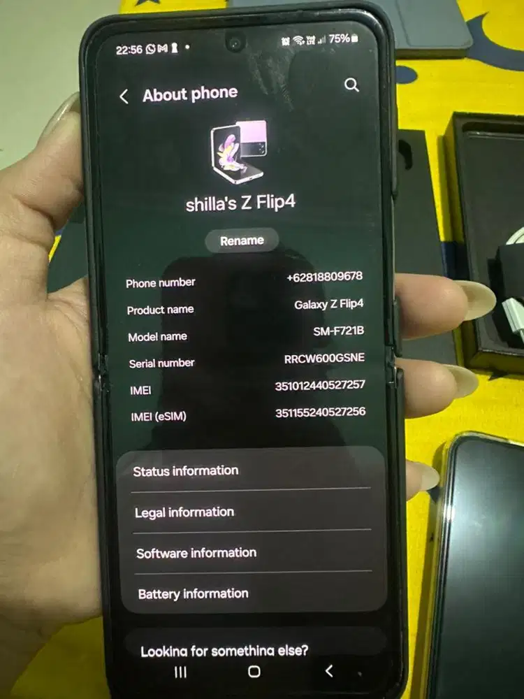 Samsug galaxy z flip4