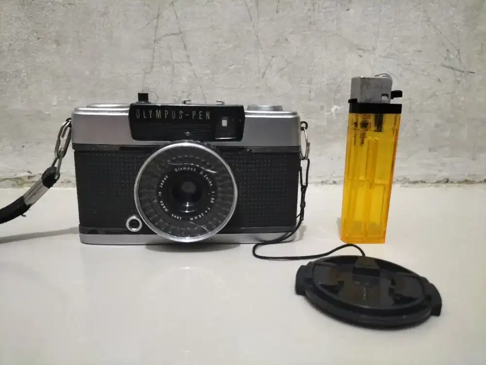 Di Jual Camera, Kamera Analog  Olympus-Pen EE-3 Jadul Antik Lawas