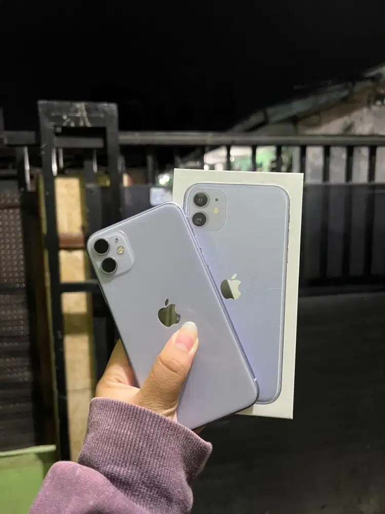Iphone 11 ungu 256gb
