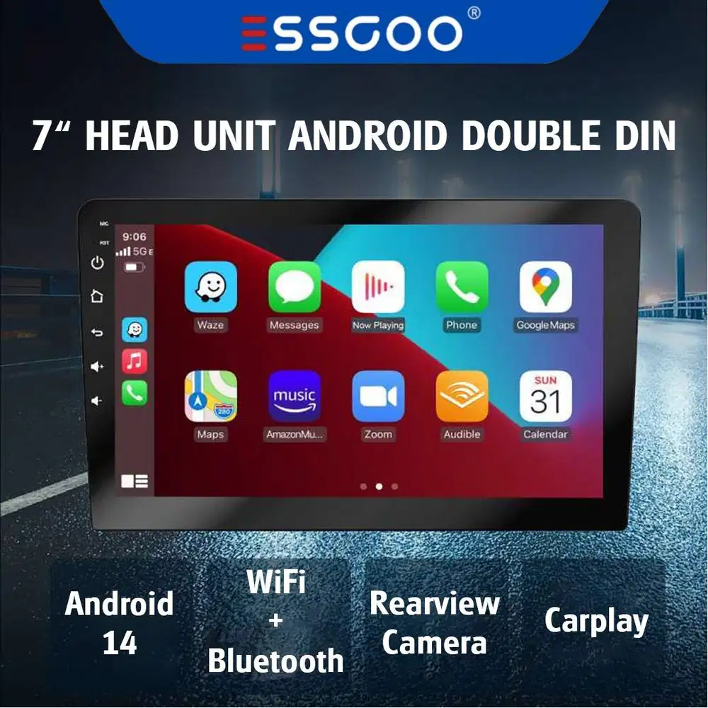 ESSGOO 7 HEADUNIT ANDROID DOUBLE DIN