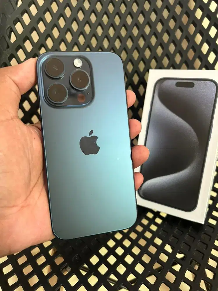 Iphone 15 pro 128gb fullset bisa tt