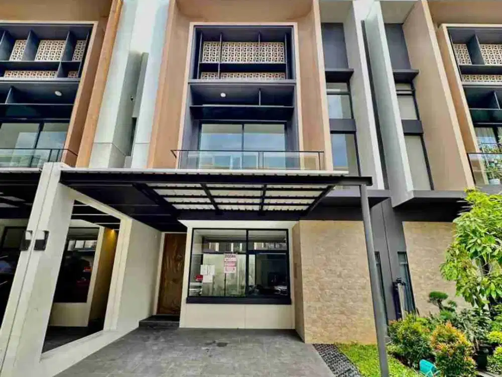 disewakan rumah baru full interior di tanakayu bsd city
