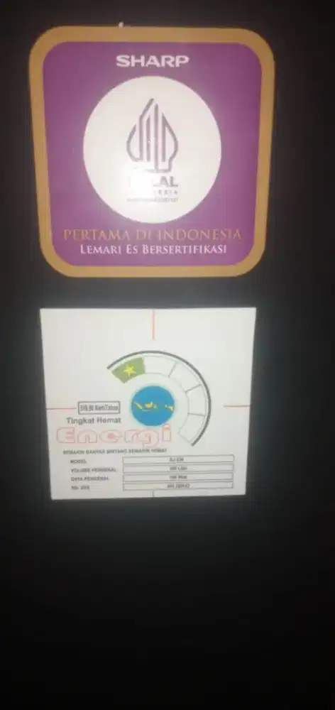 Dijual kulkas sharp