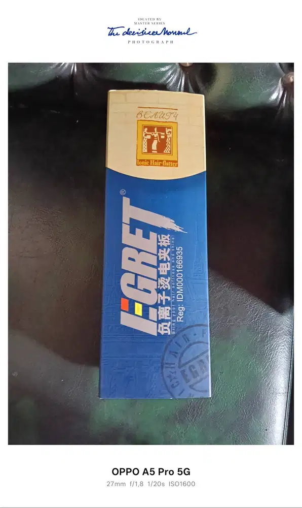 Catok rambut merk Egret bai lu Besar profesional