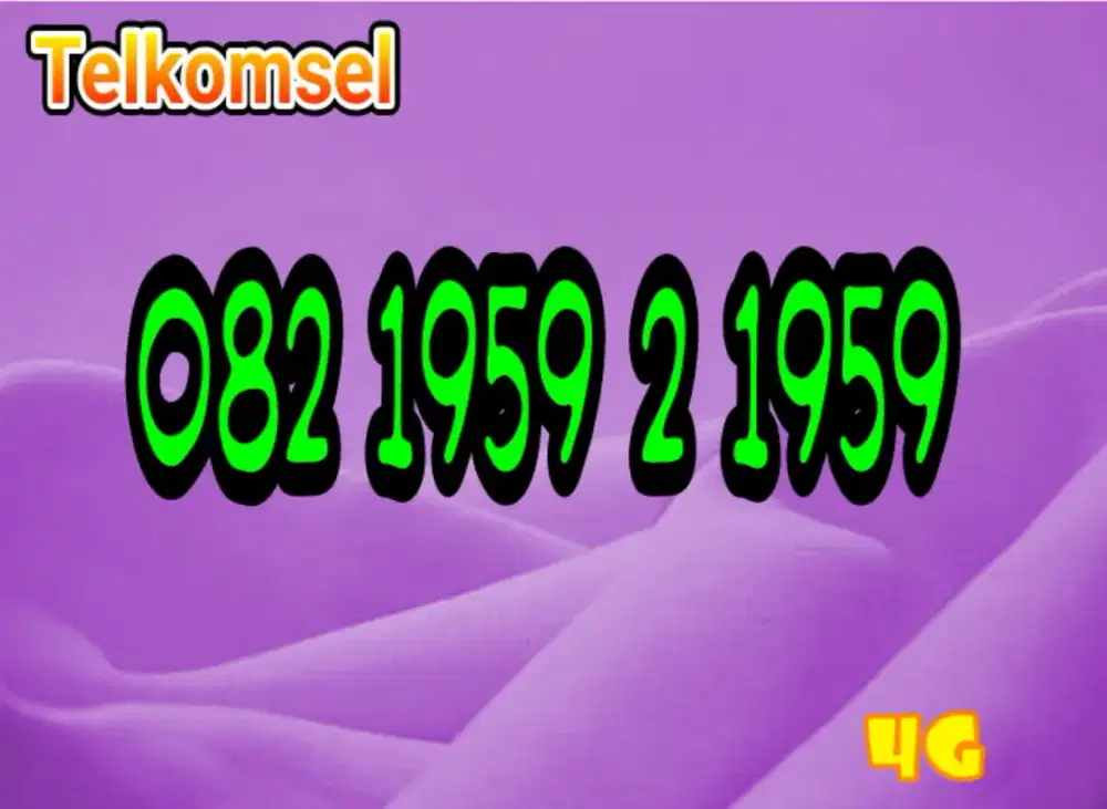 Perdana simpati cantik unik dobel tahun