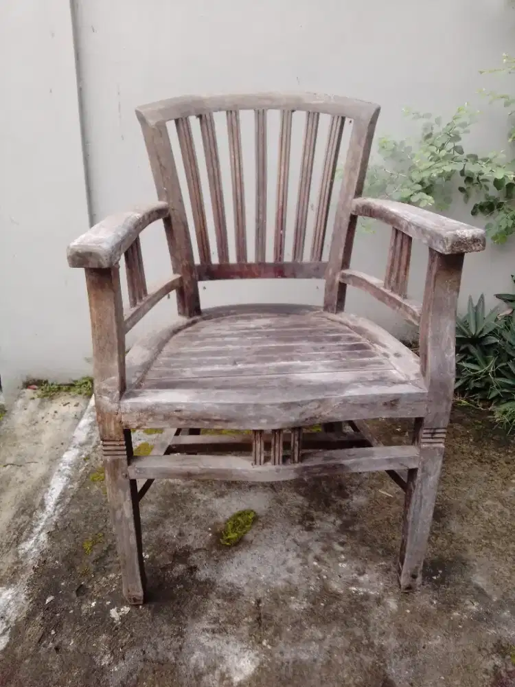 Kursi teras antik jati murah