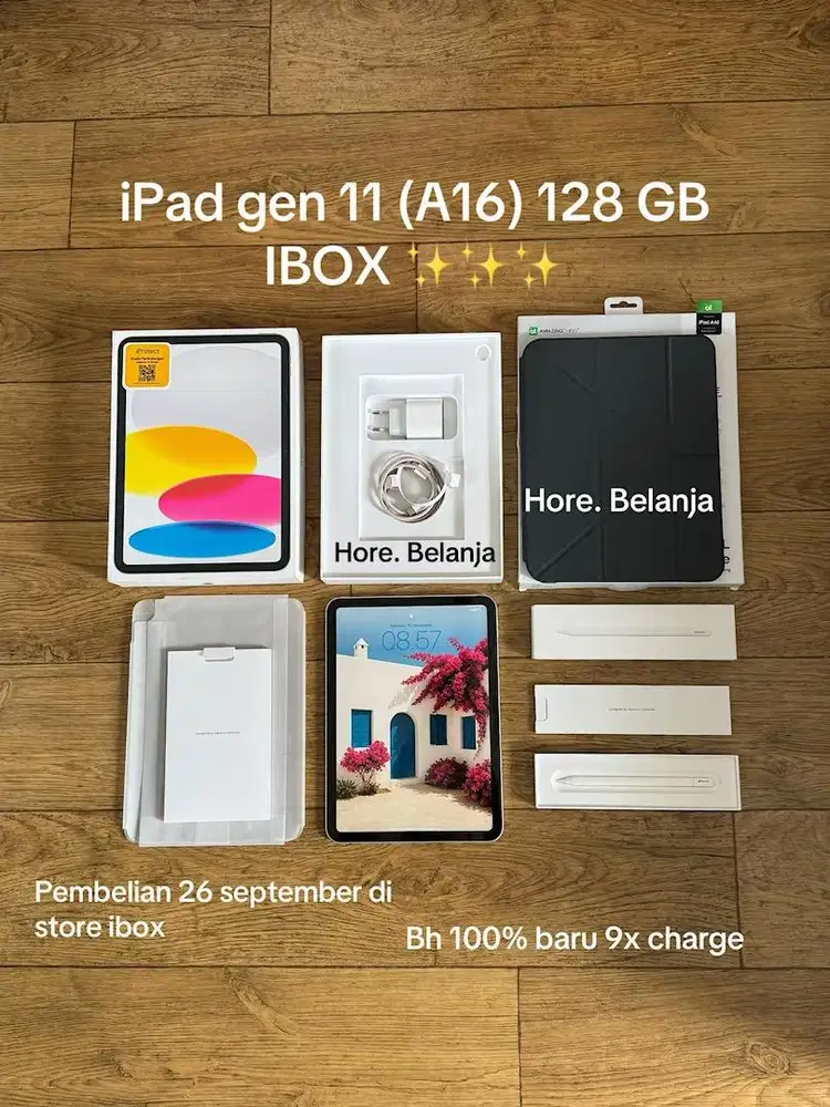Jual iPad gen 11 (A16) 128 gb wifi only IBOX