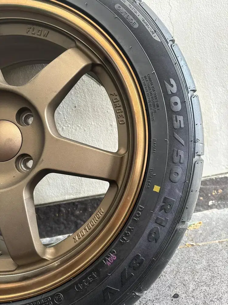 dijual velk jazza gk5 , ring 16 forged,spring HSR