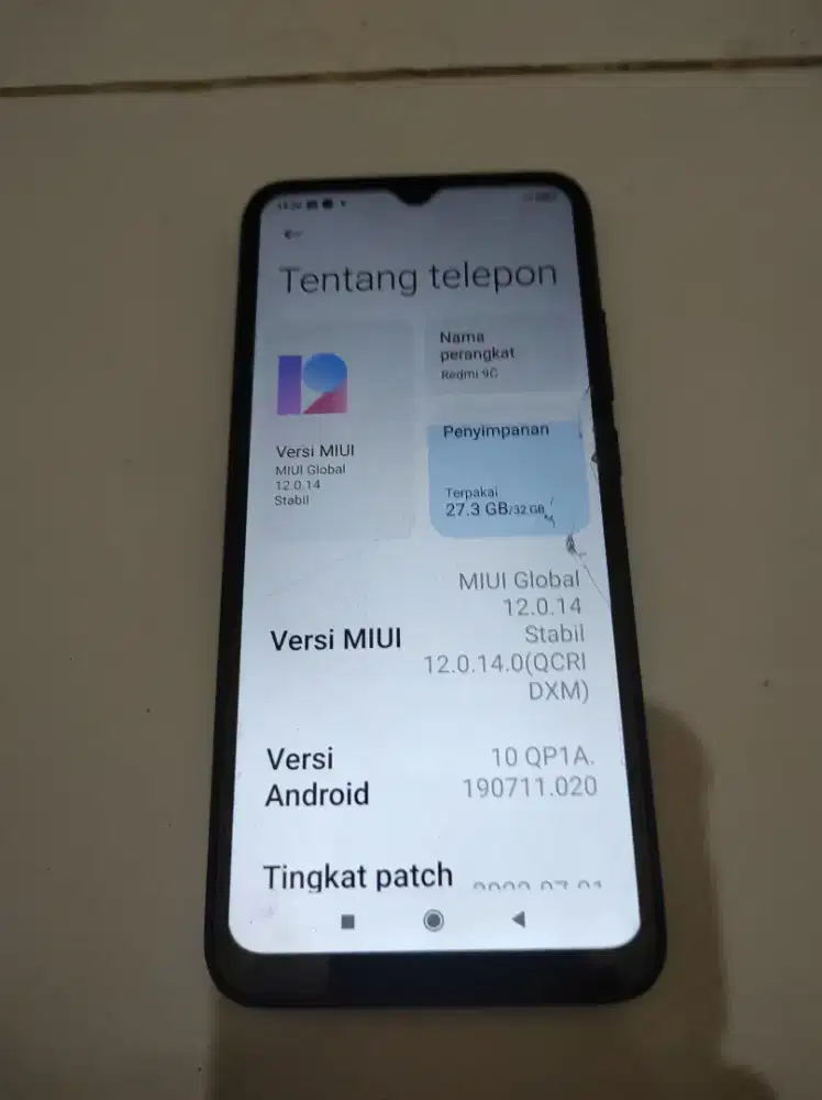 Redmi 9C 3/32 Normal siap pake