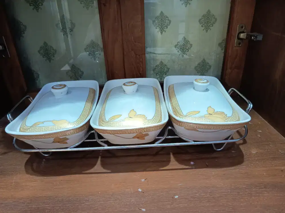 Vicenza wadah saji mangkok 3 pcs