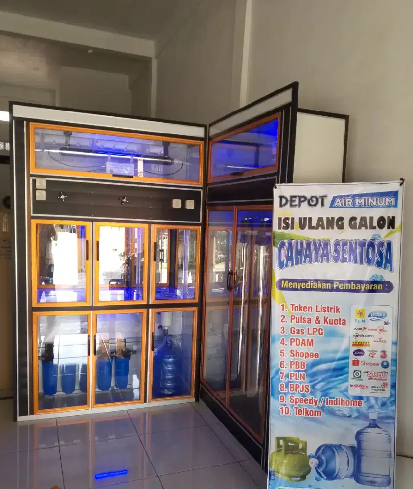 Antar Galon Air Minum Isi Ulang