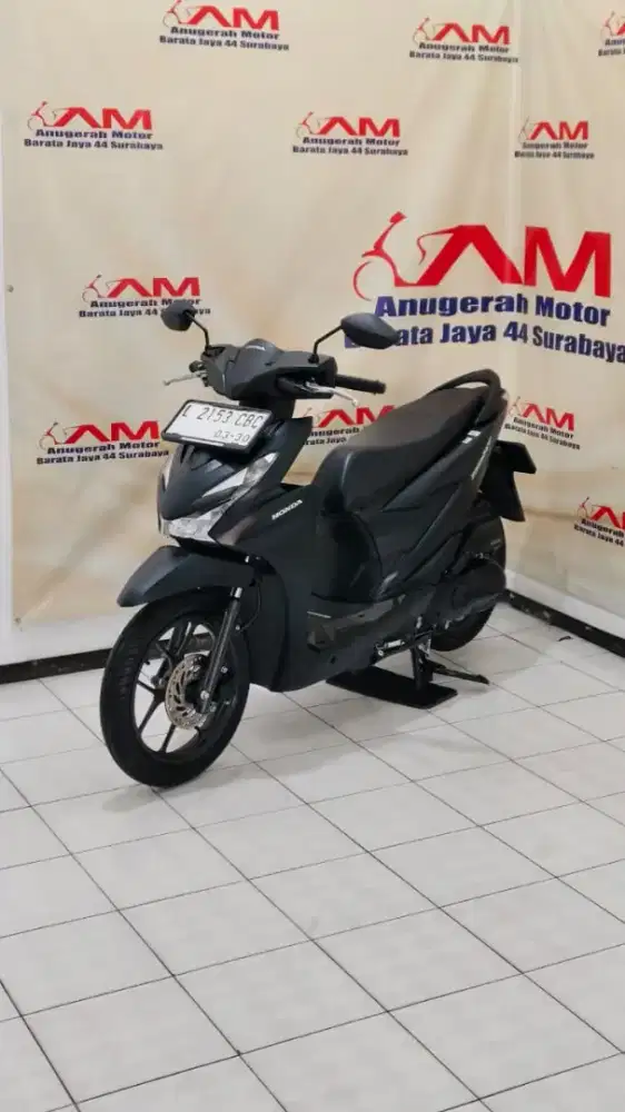 Km 2 Ribu Honda beat deluxe keyless Tahun 2025 Hitam doff istimewa