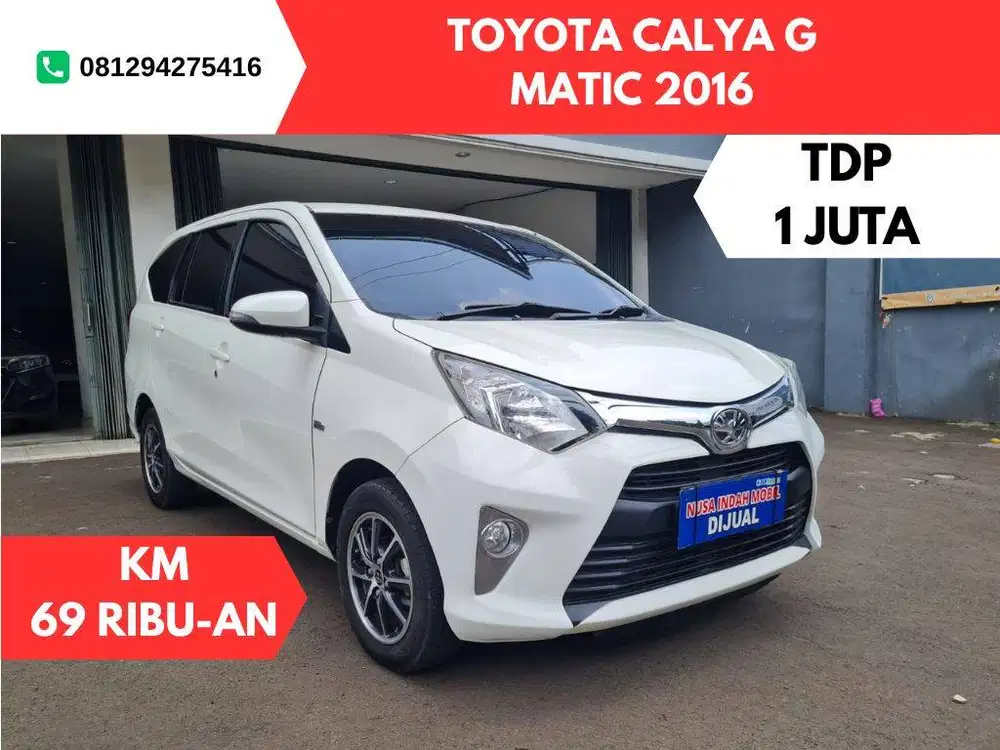 KM 60 RIBU-AN Toyota Calya g MATIC 2016