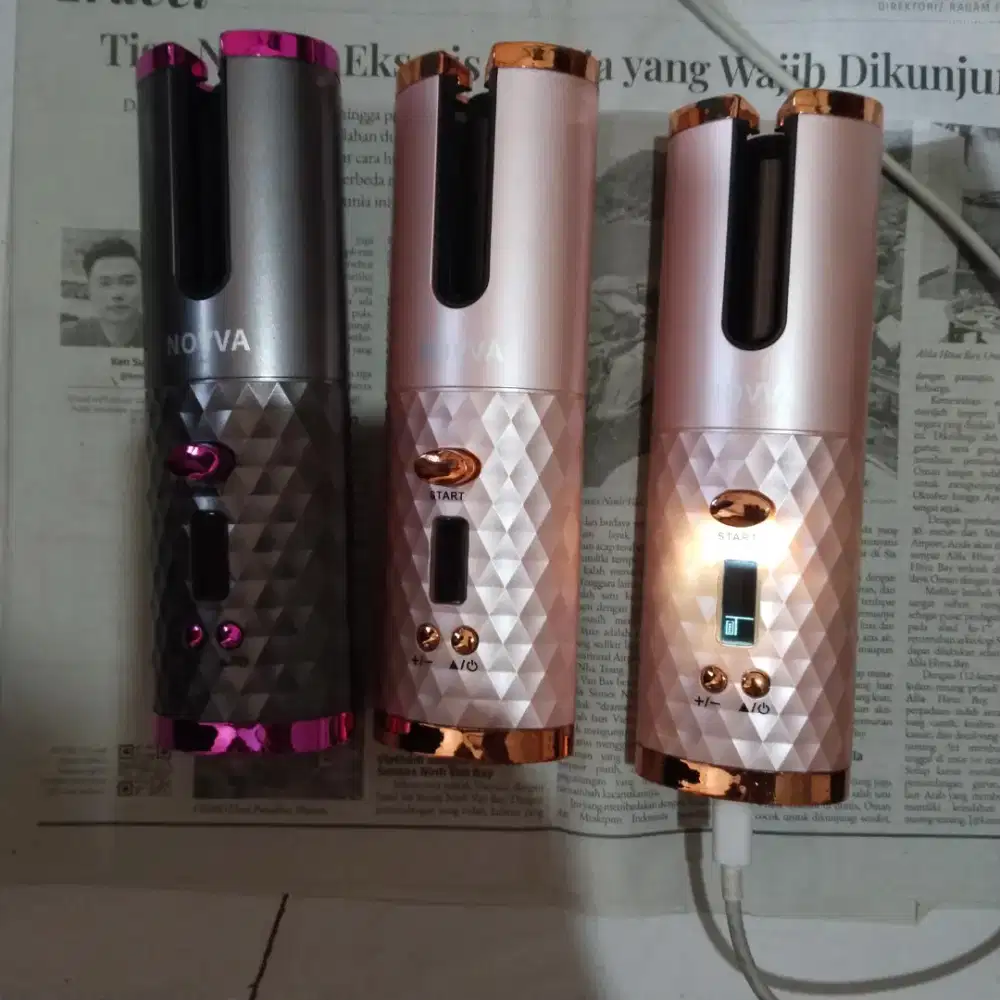 Cordless Automatic Hair Curler