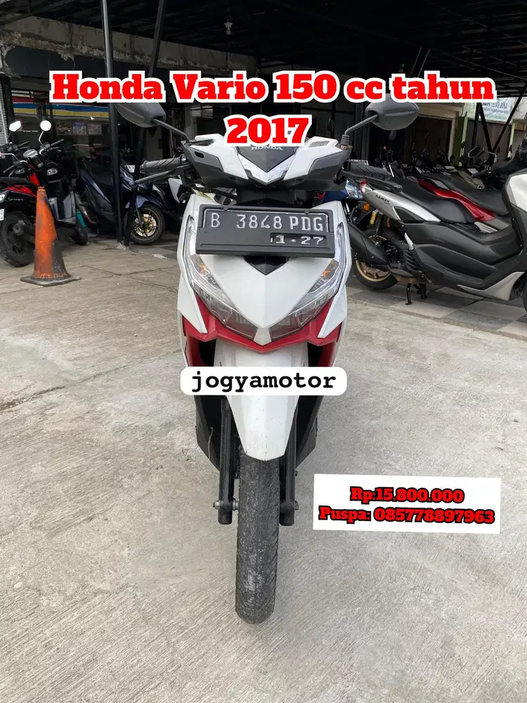 Honda Vario 150 tahun 2017