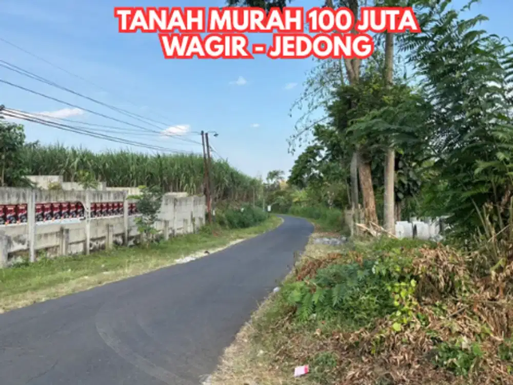 Lahan Luas di Wagir, Udara Dingin, Pemandangan Hijau