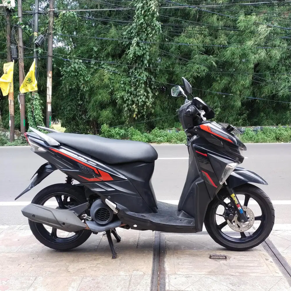 Yamaha Soul GT 2016 Hitam Bagus lengkap mesin Cakep