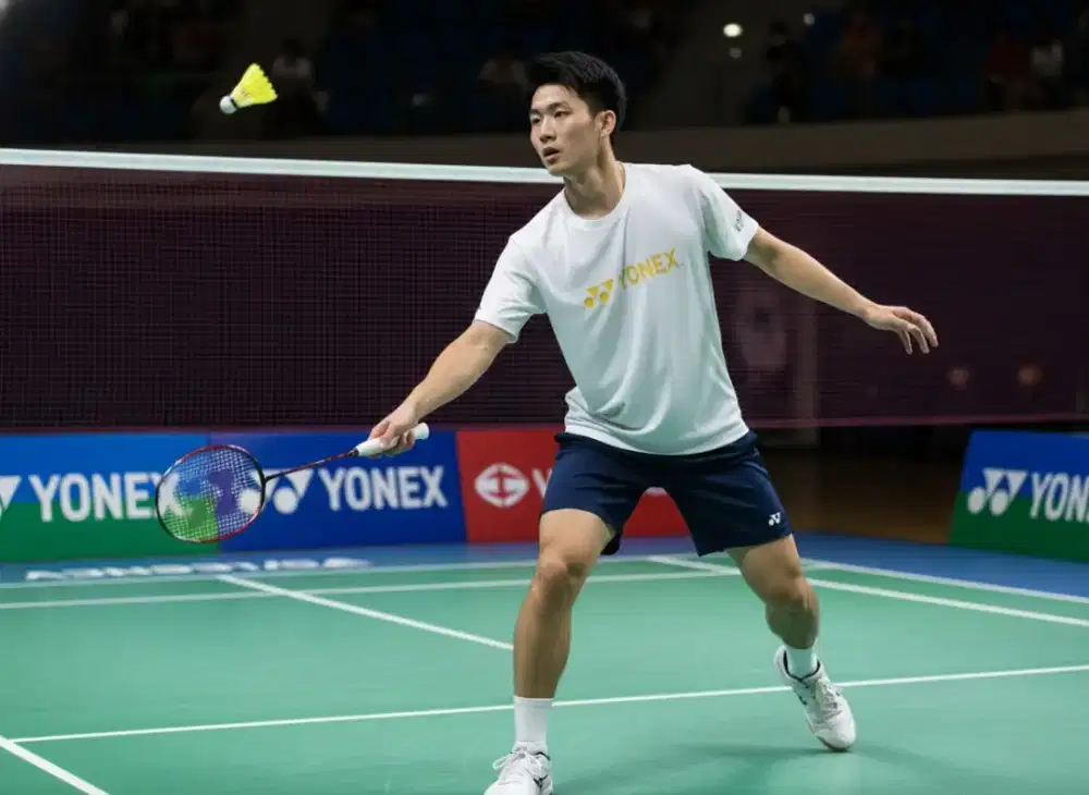 Jersey Badminton Yonex Original Second Warna Putih