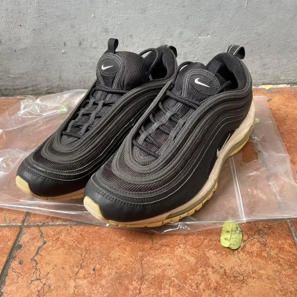 Sepatu sneakers Nike Airmax 97 Black
