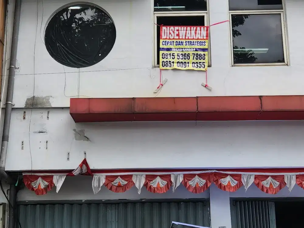 ruko A Yani dekat jemursari handayani bulog waru ramai