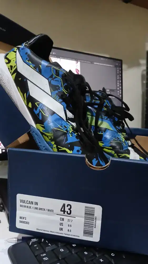 Sepatu Futsal Mills VULCAN IN size 43