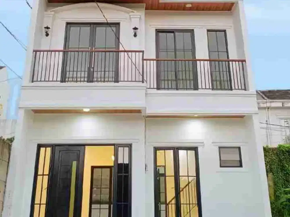 Rumah Modern Klasik Lokasi Premium Dekat Stasiun Cilebut Cibinong Bogor