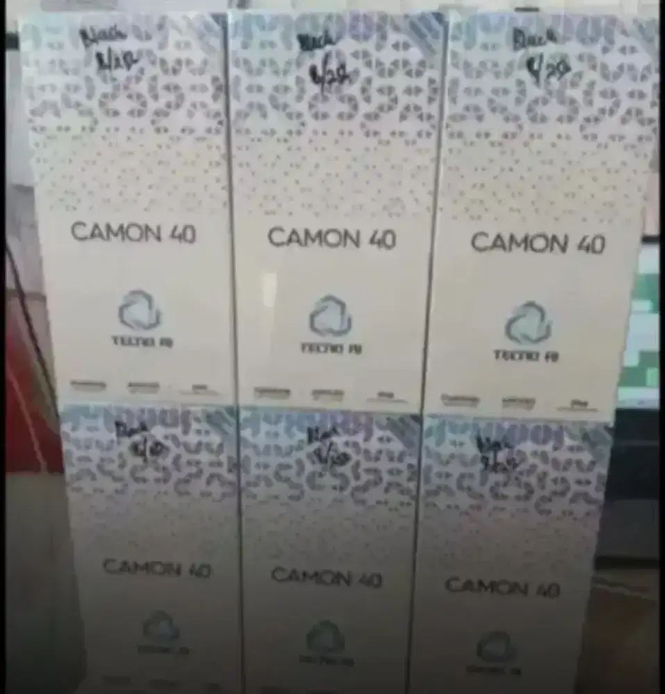 Tecno Camon 40 8/128 - 8/256 BNIB Garansi Resmi Indonesia