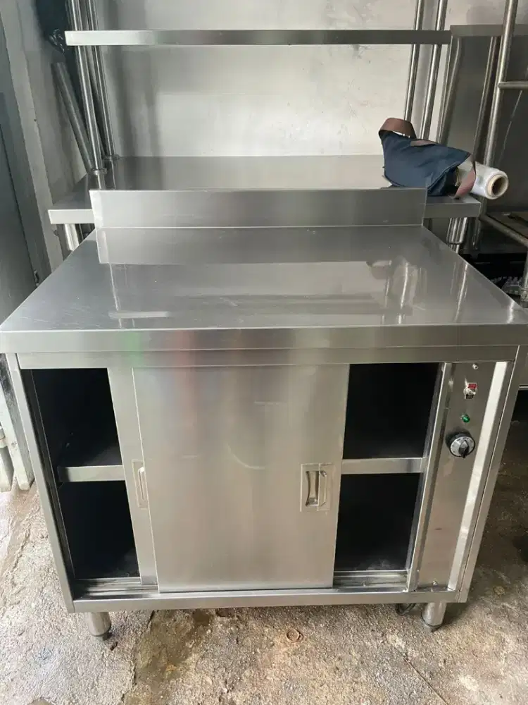 Kabinet Stainless Sliding Door