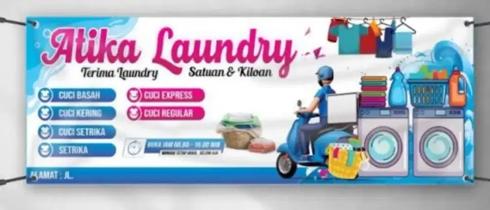 Di butuhkan karyawan loundry